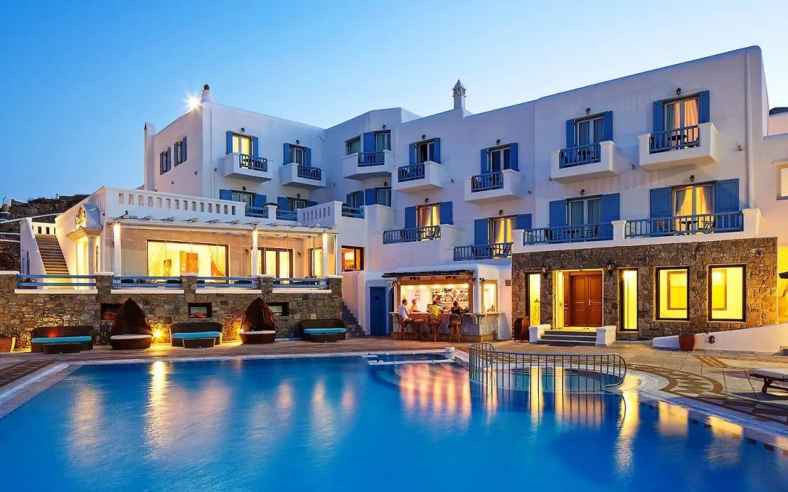 Grand Beach Hotel Mykonos Town 4*,  Grecia